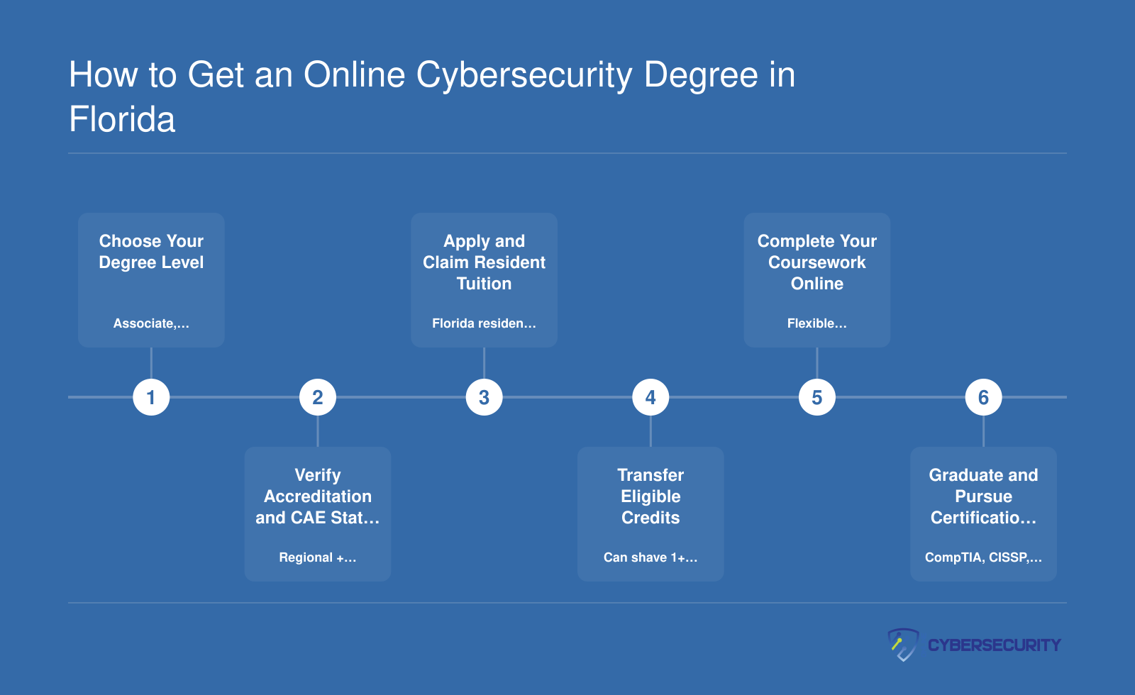 How to Get an Online Cybersecurity Degree in Florida