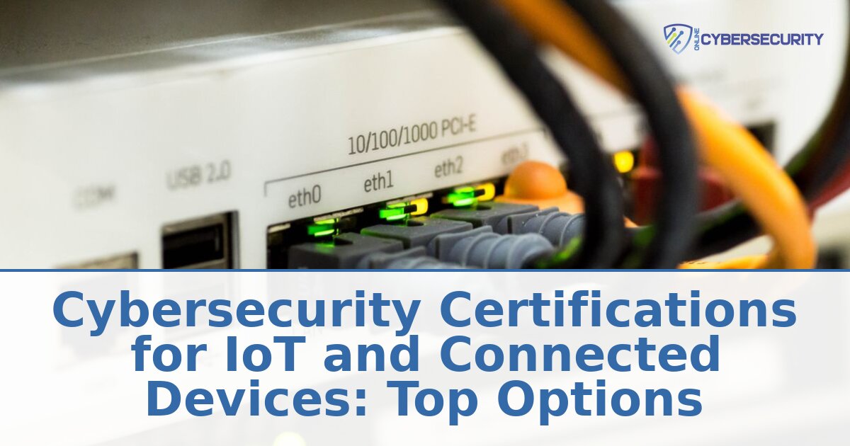 IoT Security Certifications: Top Options Compared