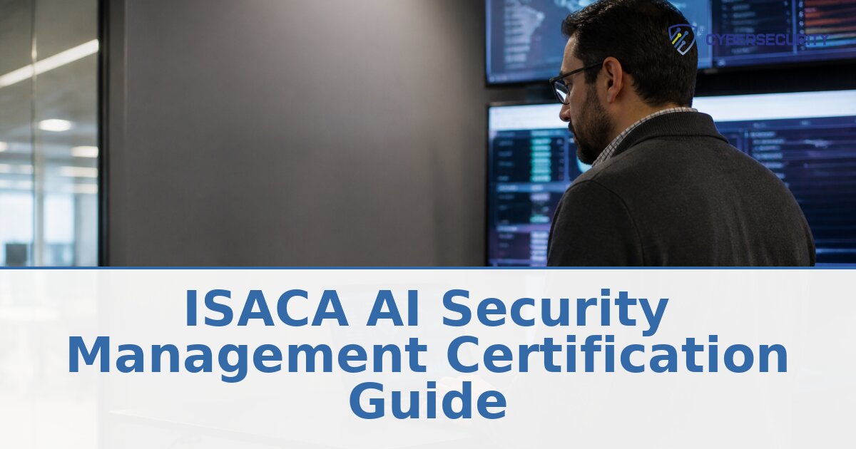 AAISM Certification Guide: ISACA AI Security Management