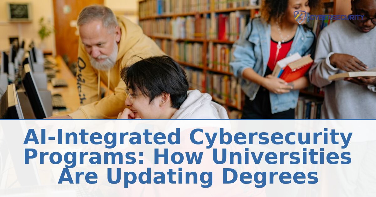 AI Cybersecurity Degree Programs: 2026 Guide