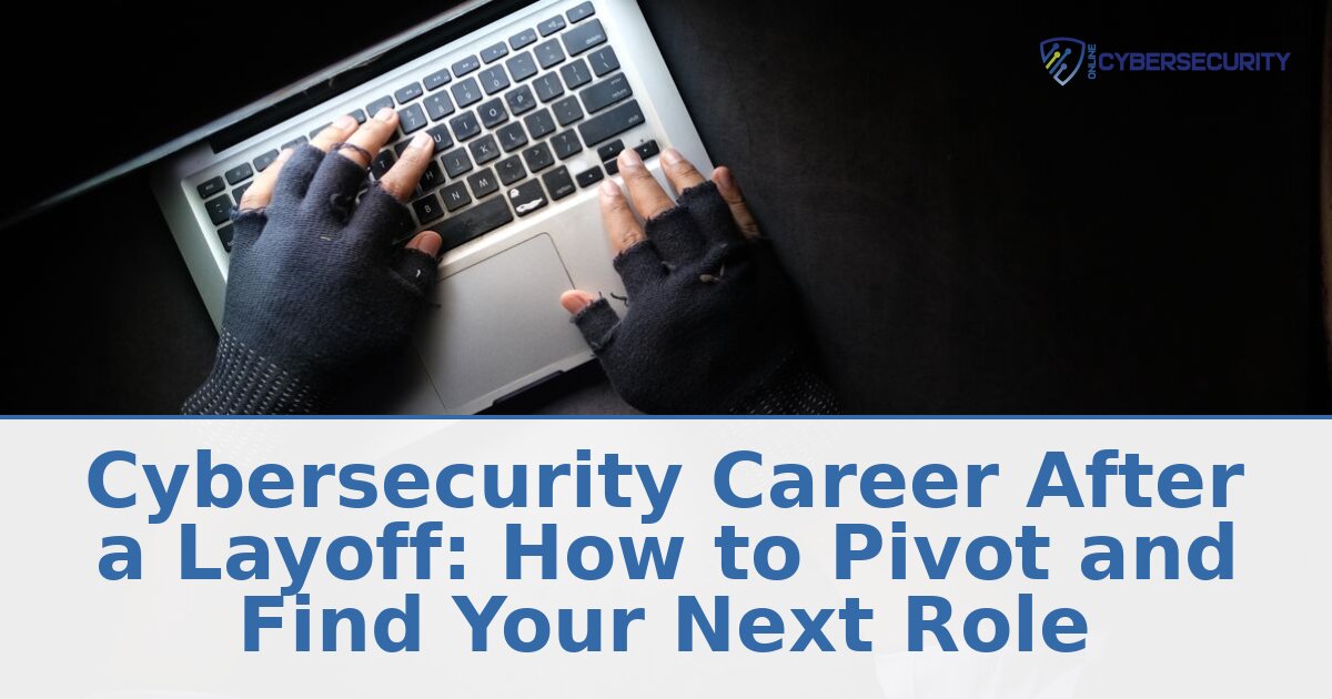 Cybersecurity Career After a Layoff: Pivot & Find Your Next Role