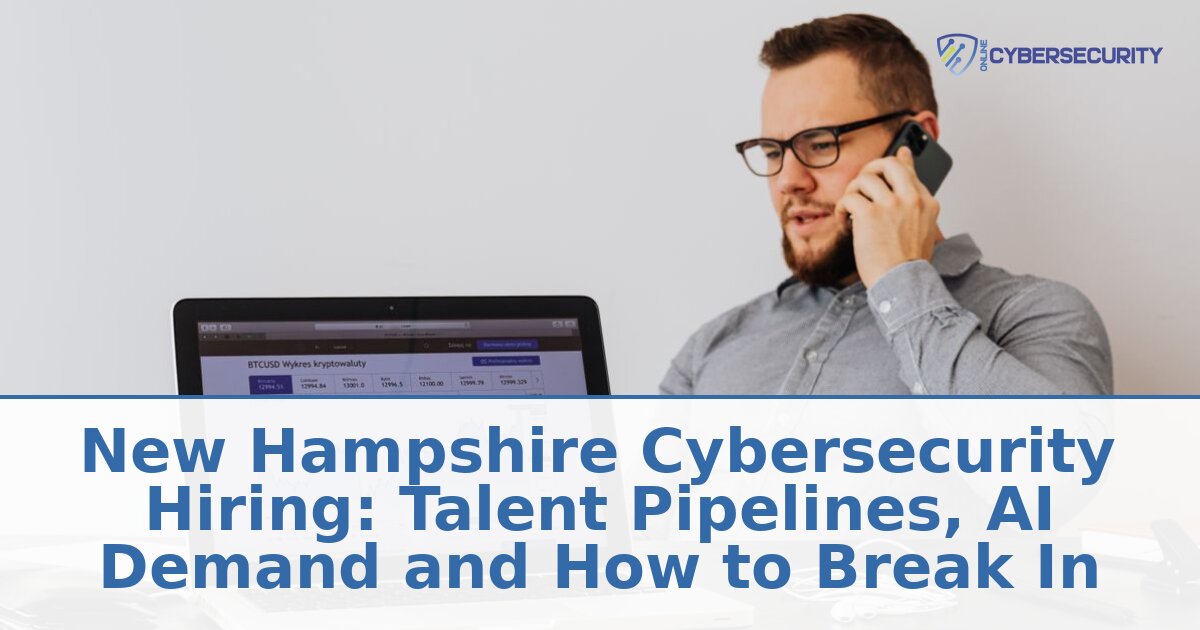 New Hampshire Cybersecurity Jobs: Hiring Trends & How to Start