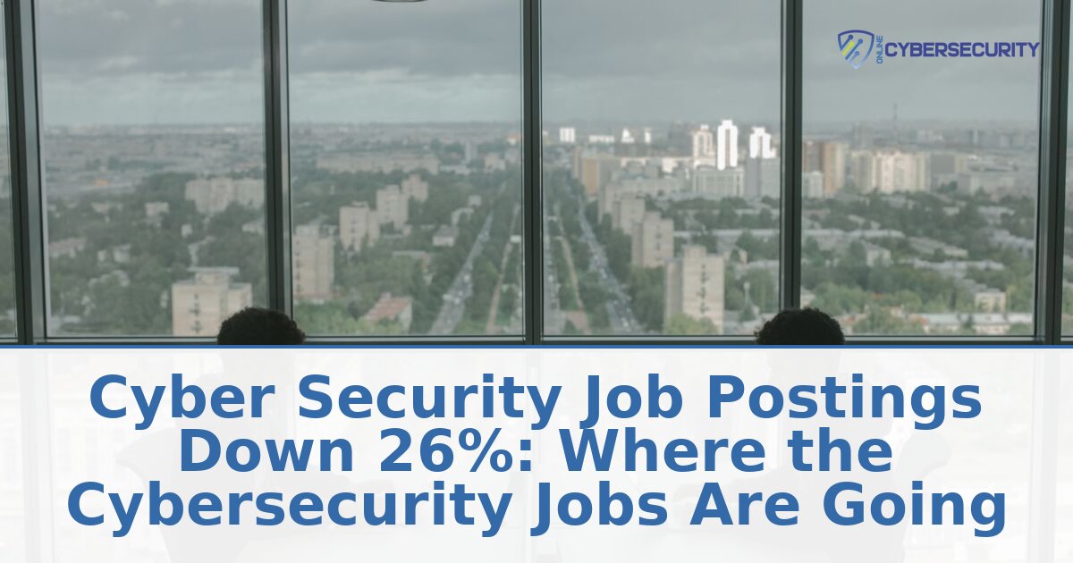 Cybersecurity Job Outlook 2026: Where the Jobs Are Going