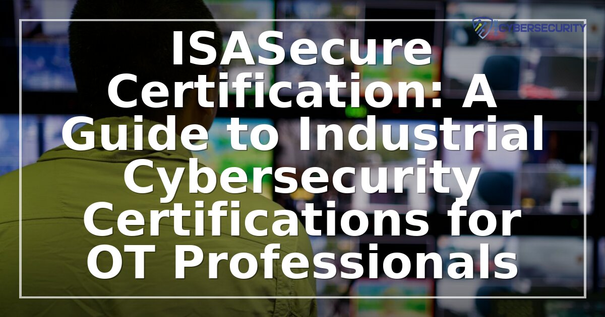 ISASecure Certification: Cost, Process & Career Benefits
