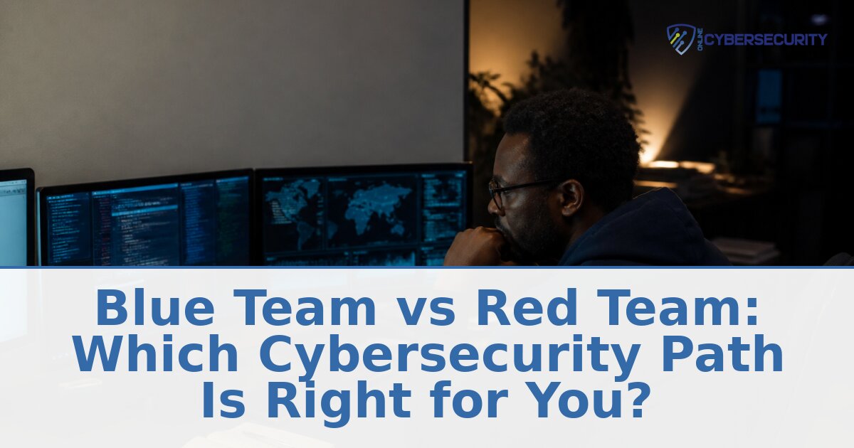 Blue Team vs Red Team: Which Cybersecurity Path Fits You?