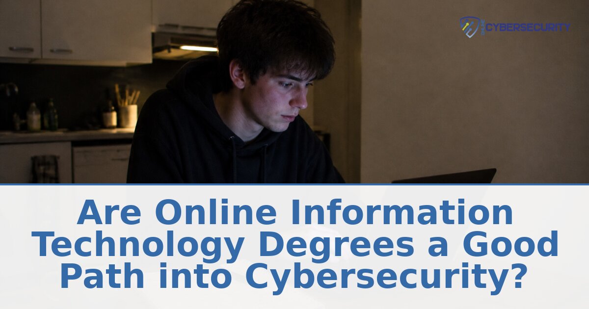 Is an Online IT Degree Good for Cybersecurity Careers?