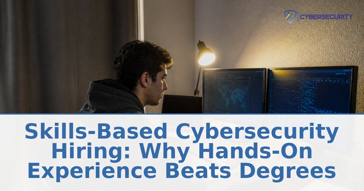 Skills-Based Cybersecurity Hiring: Experience vs. Degrees