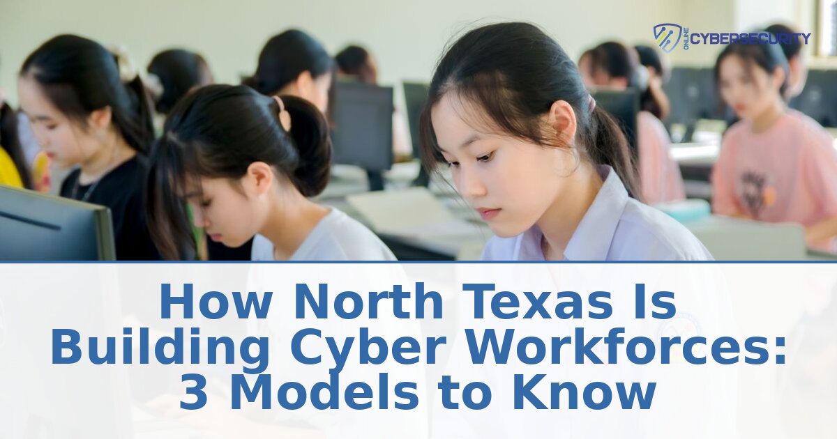 3 Cybersecurity Workforce Development Models in North Texas