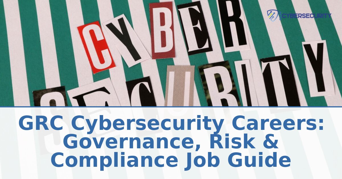 GRC Cybersecurity Careers: 2026 Governance & Compliance Guide