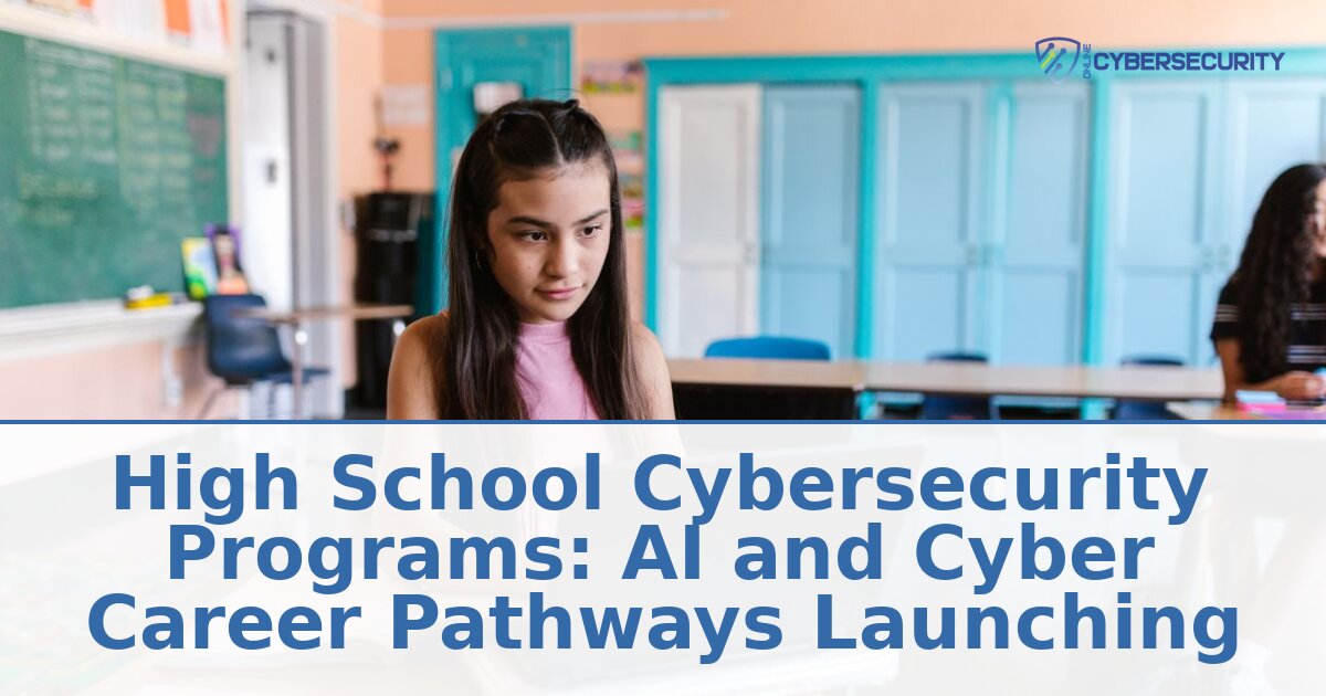High School Cybersecurity Programs & AI Pathways (2026)