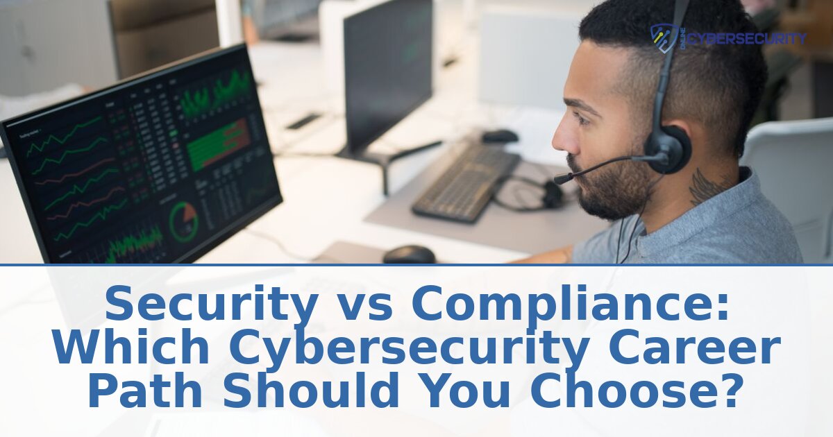 Security vs Compliance: Which Cybersecurity Career Is Best?