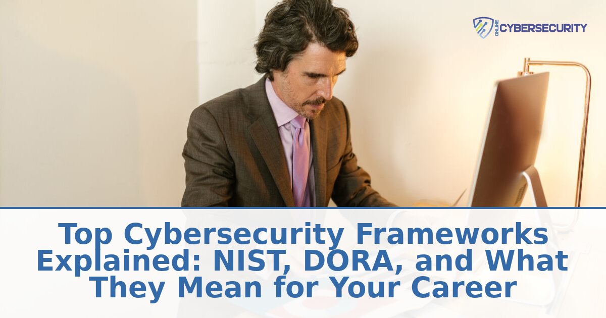 Cybersecurity Frameworks Explained: NIST, DORA & More